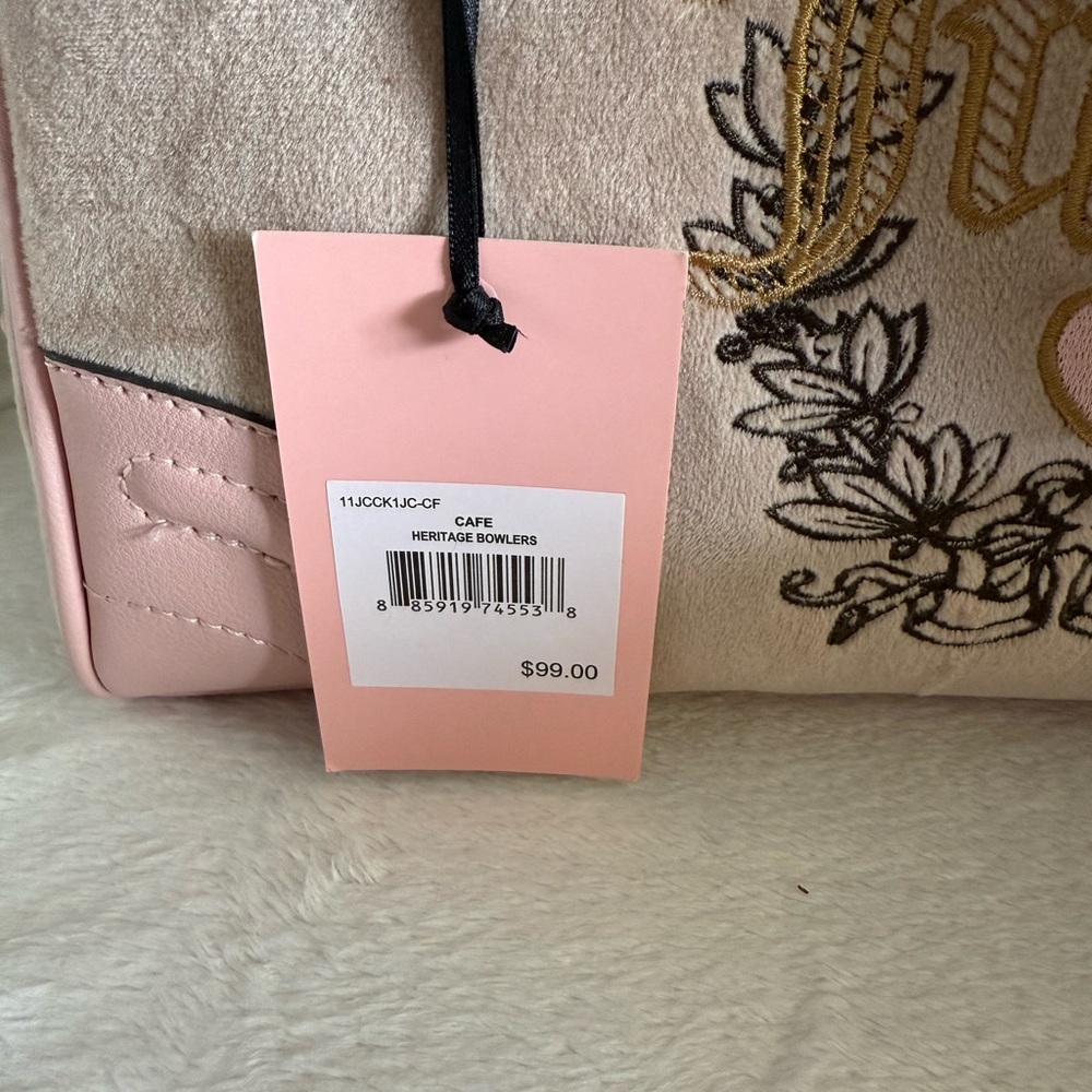 Beautiful Juicy Couture Cafe Heritage Bowlers Bag W Free Jc Lip Oils View 4